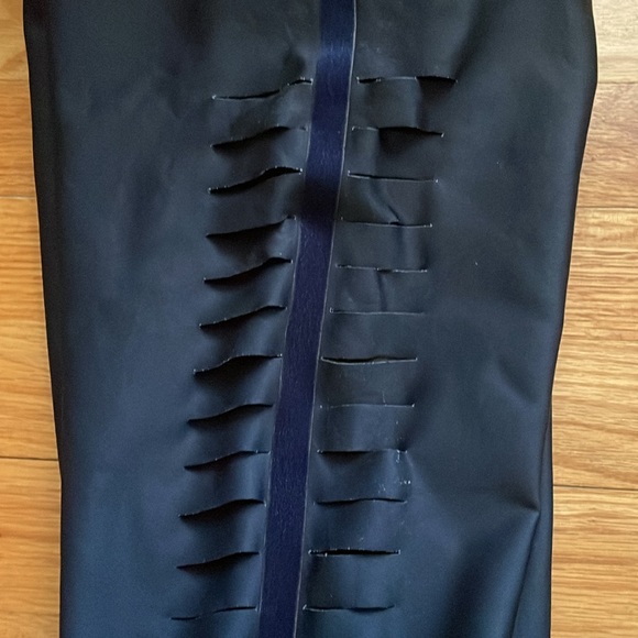 Ultracor   Leggings Ombre  Blue Side Slits Slash M - Picture 4 of 7